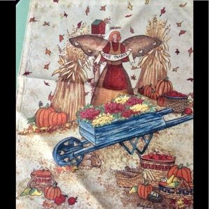 Cottage Farmhouse 🍂Fall Garden Angel Mini Flag